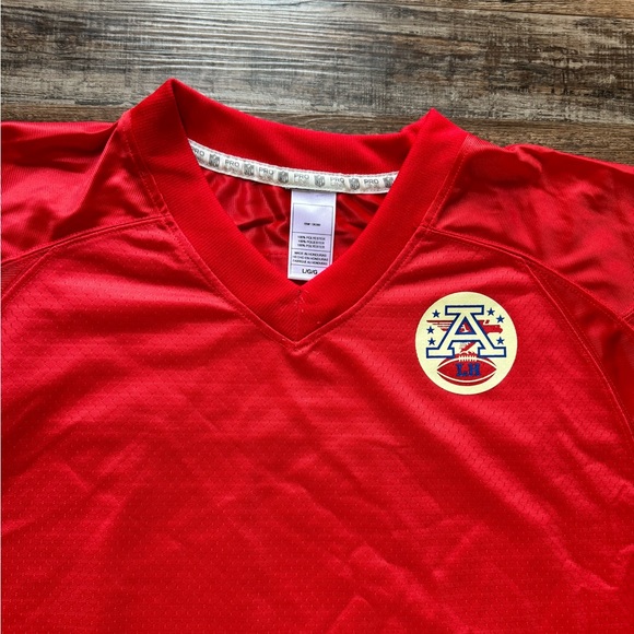 NWOT - Kansas City Chiefs Blank NFL Jersey - Red with Football Patch - Picture 2 of 11